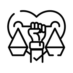 love justice icon