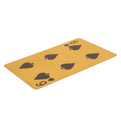 card gambling six SPADES gold