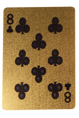 card gambling eight clubs gold