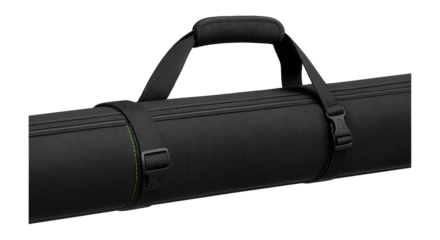 Single ski sleeve with adjustable length and full-length zipper for cross-country skis