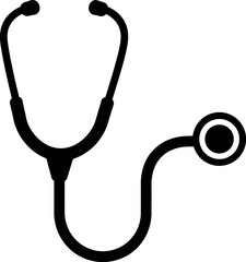 Stethoscope icon medical health care symbol