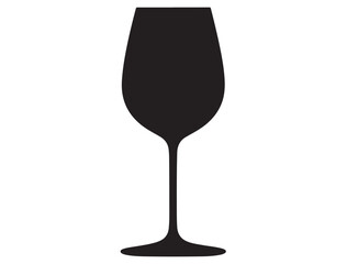 WINE GLASS SILHOUETTE