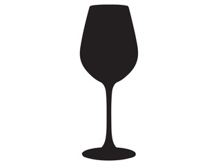 WINE GLASS SILHOUETTE