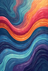 Obraz premium Abstract art colorful wallpaper