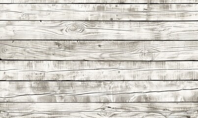 Naklejka premium Weathered wooden plank texture background in light gray and white wash