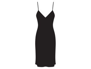 WOMAN SLIP SILHOUETTE