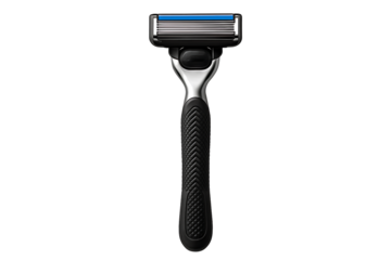 Professional Safety Razor Blade with Textured Handle – Personal Hygiene Tool for Shaving and Body Care