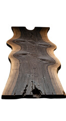 Obraz premium Realistic Photo Of Isolated Wood Texture With Brown Grain And Dark Background