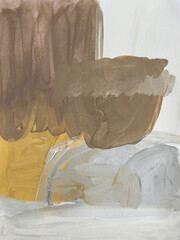Modern abstract brown background. Contemporary art.