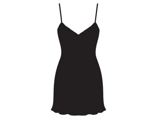 WOMAN SLIP SILHOUETTE