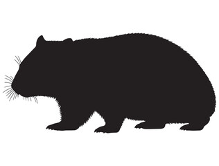 WOMBAT SILHOUETTE