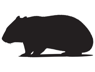WOMBAT SILHOUETTE