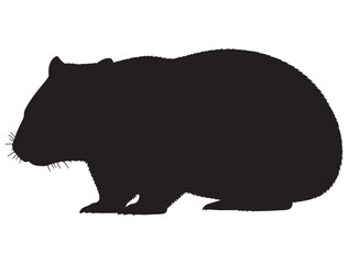 WOMBAT SILHOUETTE