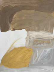 Modern abstract brown background. Contemporary art.
