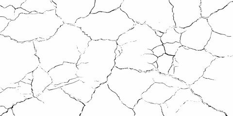 modern black and white scratch and cracks grunge texture dust and distressed wall pattern white background..
