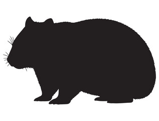 WOMBAT SILHOUETTE