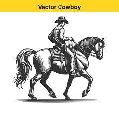 Western Cowboy Command: Reining Horse with Fierce Focus