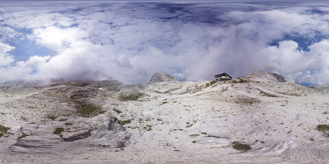 Cima Rosetta - Italy - 360 degree landscape