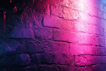 Obraz premium Vibrant Blue and Pink Textured Wall with Gradient Effect.