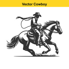 Western Cowboy Command: Reining Horse with Fierce Focus