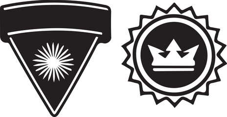 Crown Quality Badges and Rank Star 