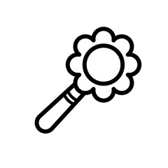Baby rattle - vector icon