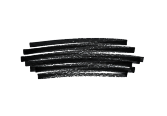 Abstract Black Marker Texture: Grunge, Dark, Textured, Overlay Design Element, transparent background