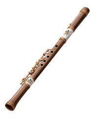 Musical Woodwind Instrument: Exquisite handcrafted wind instrument, capturing its elegance and timeless charm.
