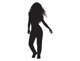 ZUMBA GIRL SILHOUETTE