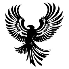 eagle with wings
