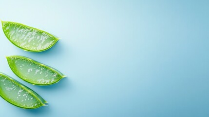 Aloe vera slices healthy natural beauty