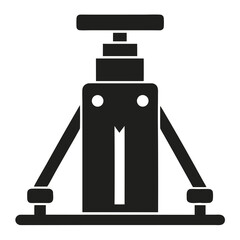 Hydraulic Jack Icon Vector Perfect for Website, Mobile App, Presentation, and Logo Design