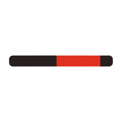 Loading Bar Icon Vector Minimalist Progress Bar Icons for UI and Web Design