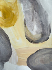 Abstract modern shape. Contemporary art.