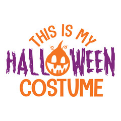 This Is My Halloween Costume Svg