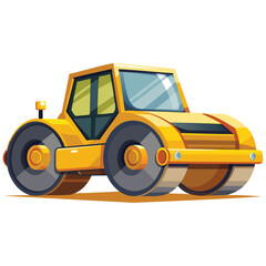 Heavy Duty Road Roller Graphics