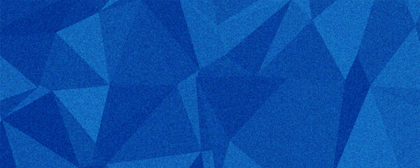 Black dark navy blue silver abstract pattern background. Geometric shape. Line triangle angle fold polygon diamond 3D. Color gradient ombre. Rough grain noise. Light shadow. Matte shimmer. Minimum.