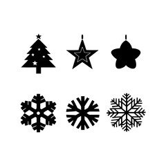 Cozy Winter Christmas Vector Icons