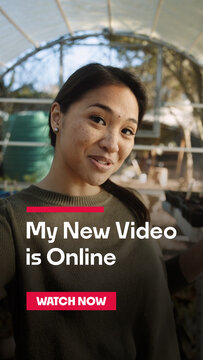 Animated Watch Now Promo Template for New Video Releases for Social Media Stories