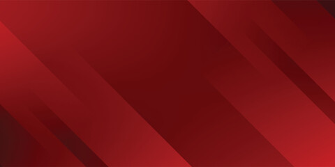 Red line with white architecture futuristic background minimal concept vector illustration subtle design.