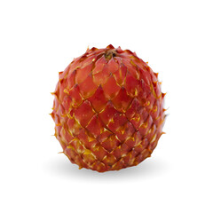 pineapple on white background