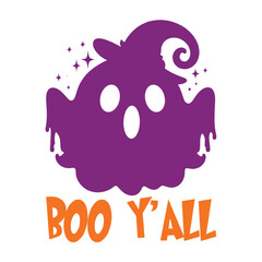 Boo Y'all Svg