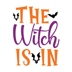 The Witch Is In Svg