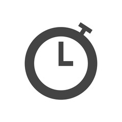 Timer icon. Simple vector sign.