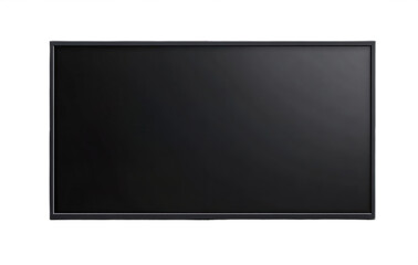 Modern Digital LED Screen and High Definition Vector Display Png of Realistic Plasma TV with Isolated Computer Monitor and Crystal Display Look