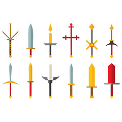 Medieval Blade Icon Graphics
