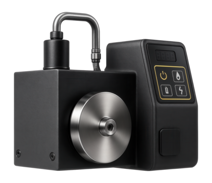 Edge gluing machine with a rotating applicator for seamless edge bonding in a veneer workshop