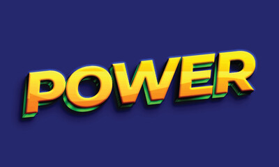 3d text effect design