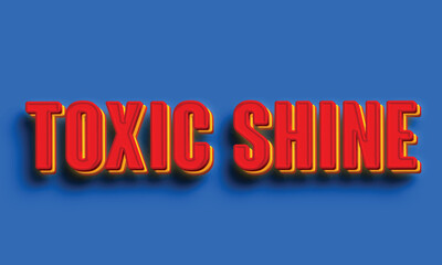 3d text effect design