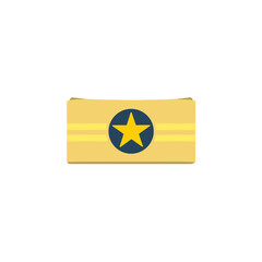 Fototapeta premium A Simple Gold Star Symbol